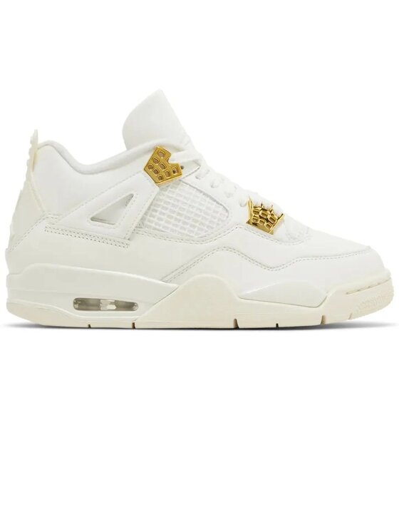 Nike Męskie Sneakersy, rozmiar 42.5, Białe, Metallic Gold