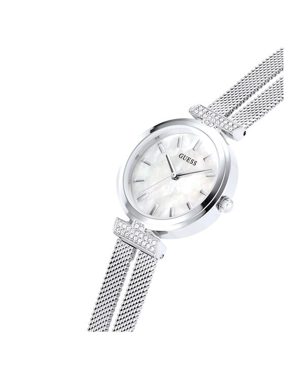 Guess Guess Hodinky GW0471L1 Strieborná