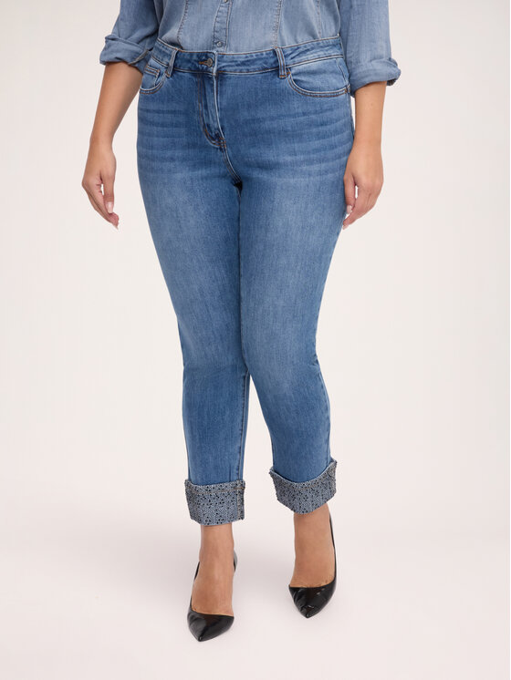 Fiorella Rubino Fiorella Rubino Jeans P483T005409N024 Blu Slim Fit