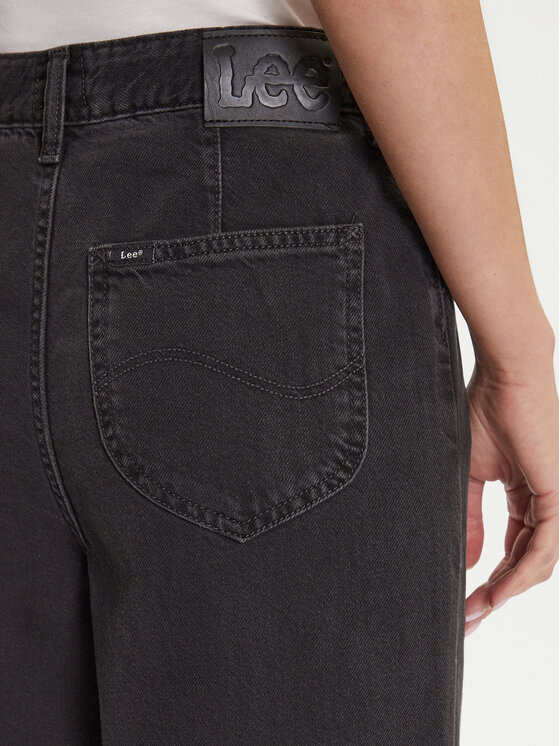 Lee Lee Džínsy Stella 112363522 Čierna Wide Leg