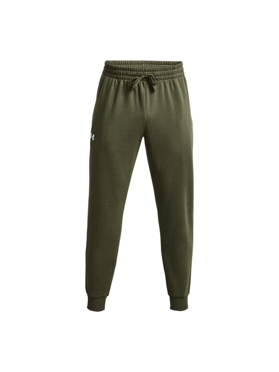 Under Armour Under Armour Spodnie dresowe 1379774-390 Zielony Basic Fit
