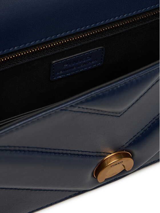 PINKO PINKO Handtasche Love One Mini Light Dc Al 25-26 PLTT 104550 A2OS Dunkelblau