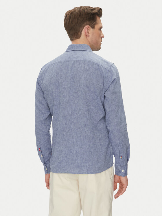 JOOP! Jeans JOOP! Jeans Koszula 15 JJSH-92Hanson2K-W 30045977 Granatowy Regular Fit