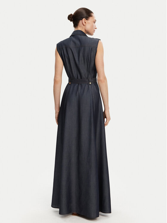 Marciano Guess Marciano Guess Hemdkleid 5GGK04 7295A Dunkelblau Regular Fit