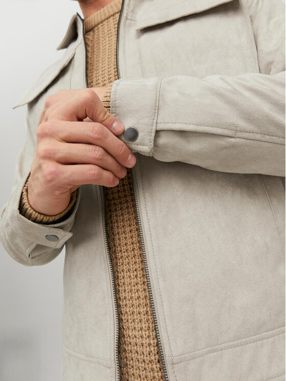 Jack&Jones Jack&Jones Giacca in similpelle Payton 12213082 Beige Regular Fit