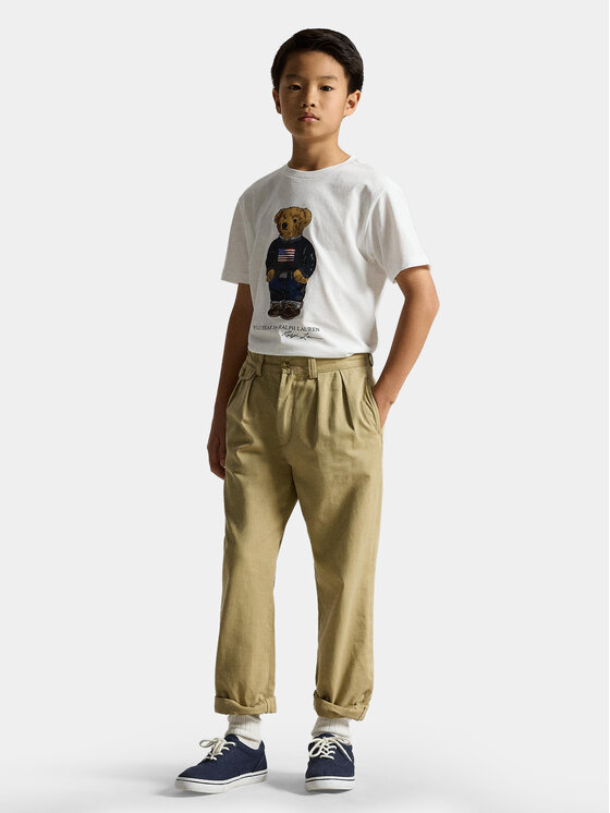 Polo Ralph Lauren Polo Ralph Lauren Футболка 323P00508001 Білий Regular Fit