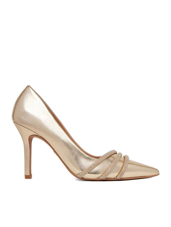 Nine West Nine West Pantofi cu toc subțire CEO-MARIAM-01 Auriu