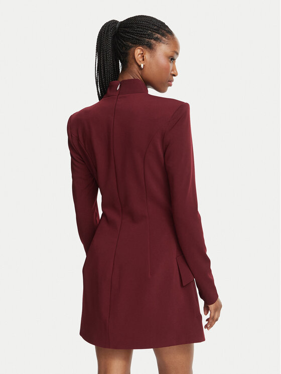 Bardot Bardot Abito da cocktail Lizet 60764DB Bordeaux Slim Fit