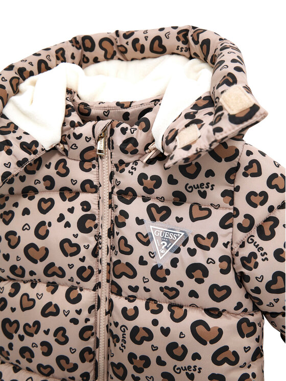 Guess Guess Žiemos kombinezonas H5BW00 WCFM0 Ruda Regular Fit