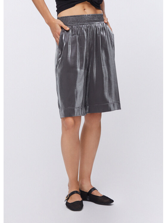 Liu Jo Liu Jo Spodnie materiałowe TA6074T322AA4377 Szary Regular Fit