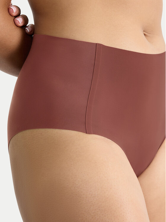 Sloggi Sloggi Mutande classiche a vita alta Zero Feel 10217759 Marrone