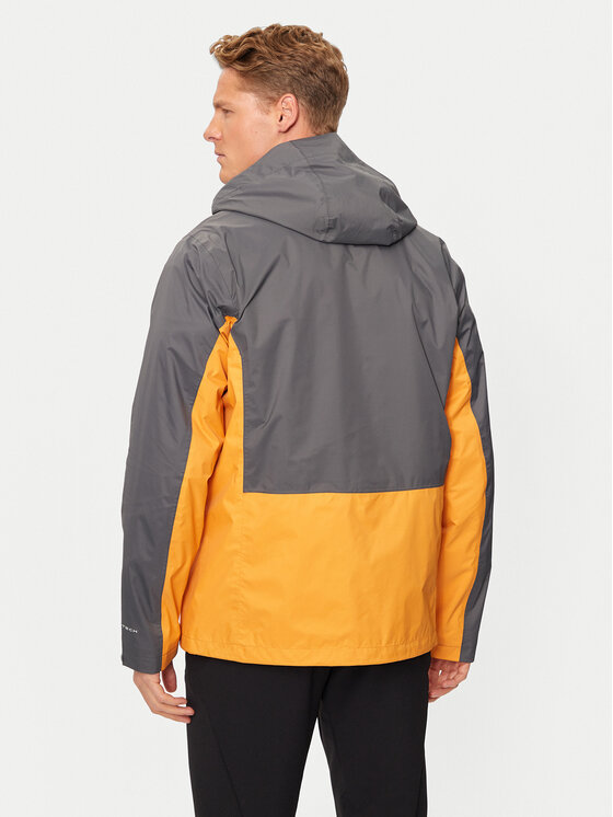 Columbia Columbia Neperšlampanti striukė Pouring Adventure™ III 2117171 Pilka Regular Fit