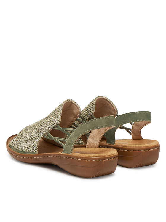 Rieker Rieker Sandali 60843-52 Zelena