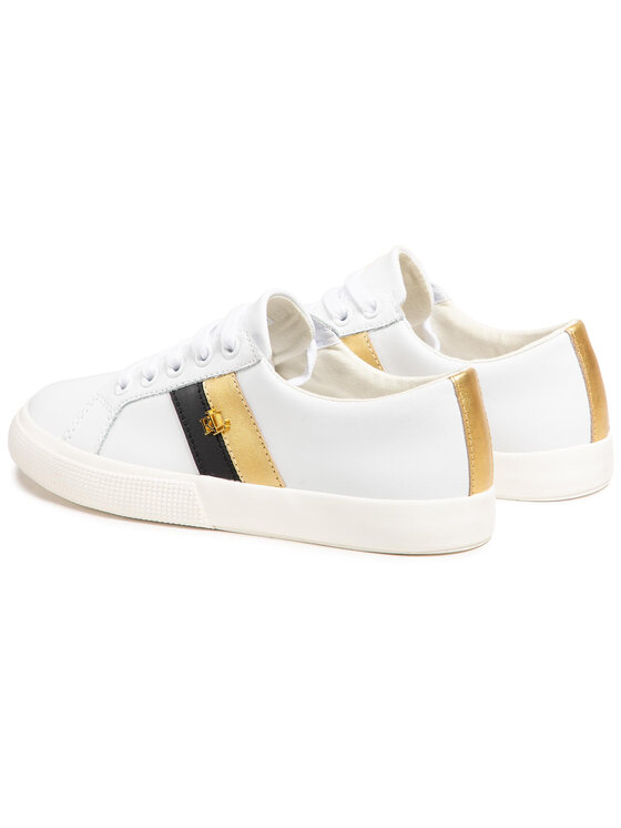 LAUREN RALPH LAUREN Lauren Ralph Lauren Sneakersy Janson II Sk Vlc 802828027002 Bílá