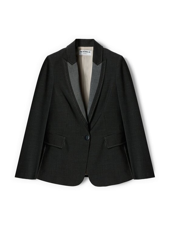 Motivi Motivi Giacca outdoor Q756Q100983N013 Grigio Regular Fit