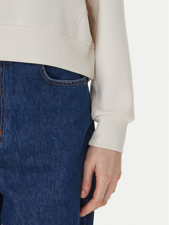 ONLY ONLY Mikina Maya 15369155 Krémová Regular Fit