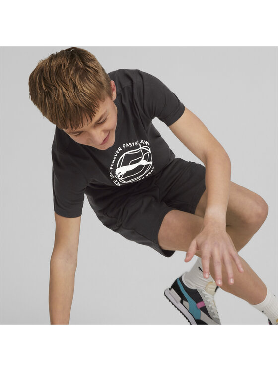 Puma Puma T-Shirt 673202 Czarny Regular Fit