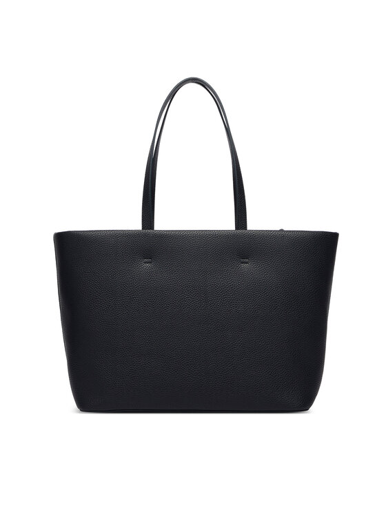 Tommy Hilfiger Tommy Hilfiger Дамска чанта Th Corp Ess Tote AW0AW19334 Тъмносин