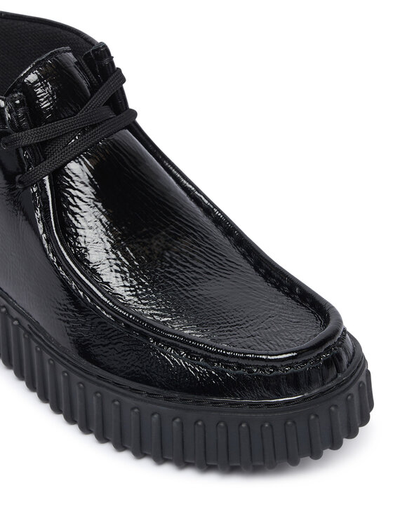 Clarks Clarks Kotníková obuv Torhill Moss 26329425 Černá