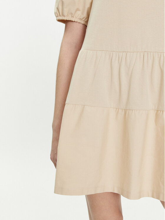 Brave Soul Brave Soul Φόρεμα καλοκαιρινό LDRJ-544AMIEST Μπεζ Straight Fit