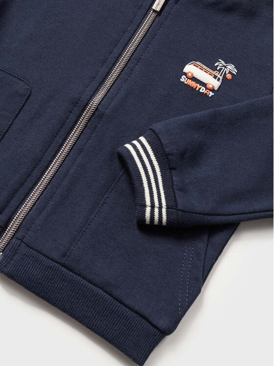 Mayoral Mayoral Kurtka bomber 1424 Granatowy Regular Fit