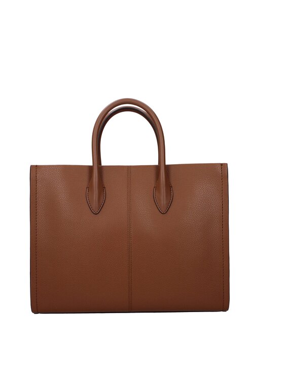 Michael Kors Michael Kors Torebka Brown Leather Hand Brązowy
