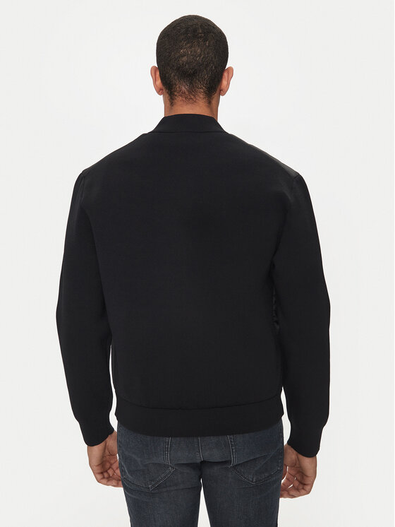 Hugo Bomber striukė Sybor 50516619 Juoda Relaxed Fit | Modivo.lt