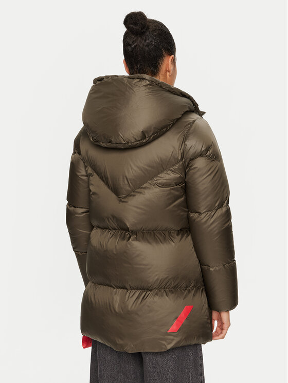AFTER LABEL AFTER LABEL Pehelykabát Vienna A00029 Zöld Regular Fit