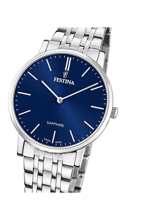 Festina Festina Zegarek F20045-3 Srebrny