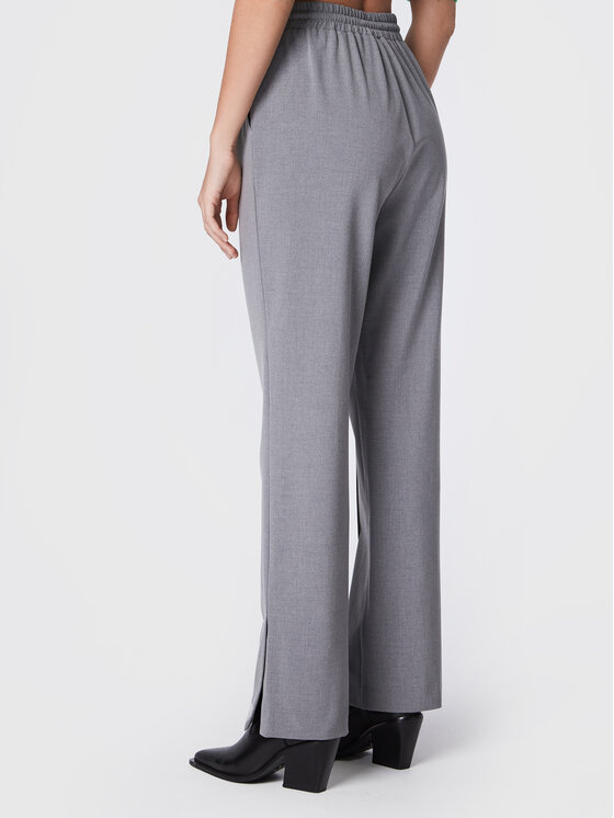 Gina Tricot Gina Tricot Stoffhose Rumi Suit 17751 Grau Regular Fit