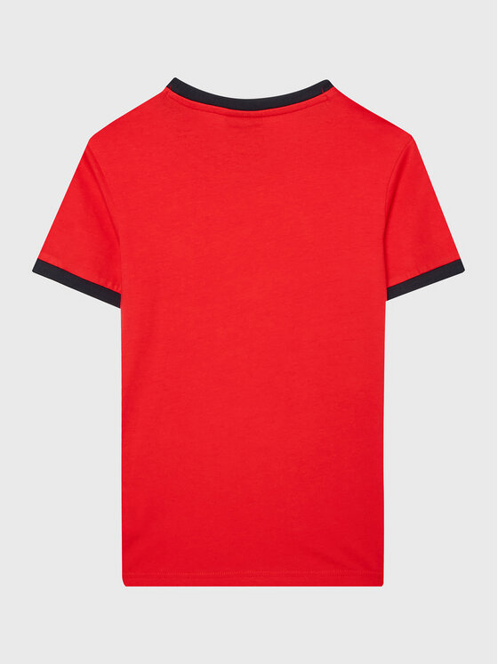 Champion Champion Majica 306286 Rdeča Regular Fit