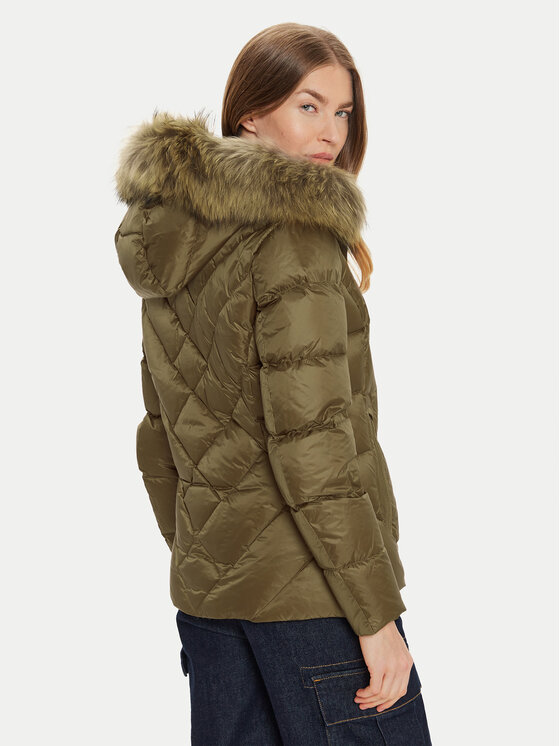 Blauer Blauer Pernata jakna 24WBLDC03051 Smeđa Regular Fit