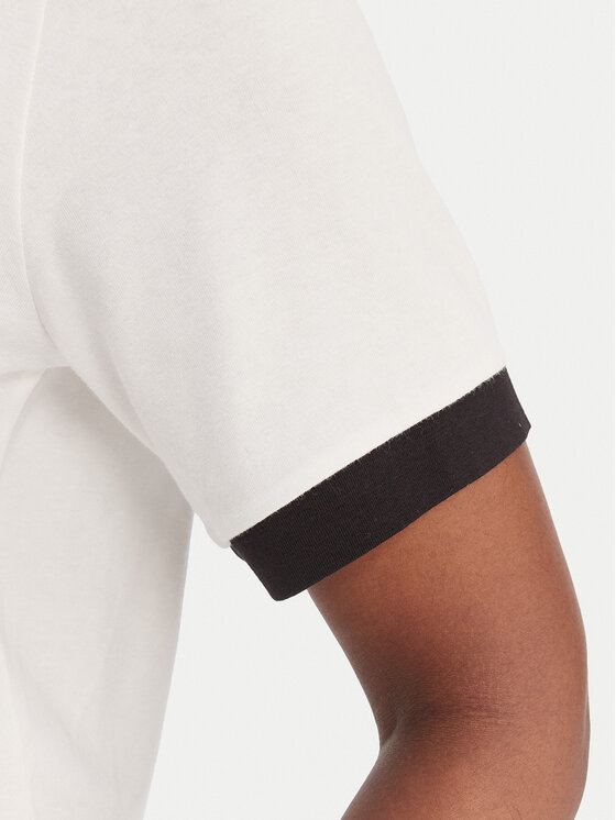 Liu Jo Sport Liu Jo Sport T-krekls TA6176 JS003 Écru Regular Fit