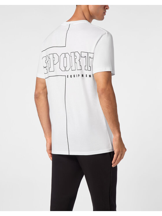 Plein Sport Plein Sport T-shirt 19549 Bianco Regular Fit