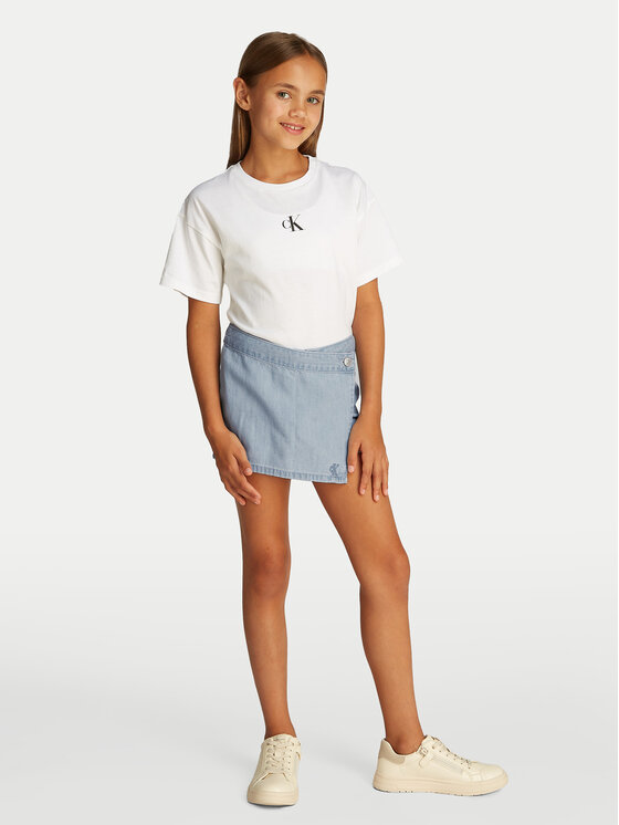 Calvin Klein Jeans Calvin Klein Jeans Suknja-šorc IG0IG02888 Plava Regular Fit
