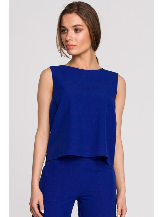 Stylove Stylove Halenka S257 Modrá Regular Fit