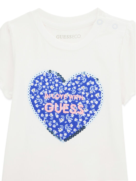 Guess Guess Set T-Shirt und Leggings A6GG03 K6YW4 Blau Regular Fit