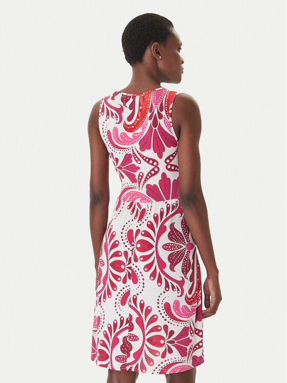 Morgan Morgan Sukienka letnia 261-RANNIE Różowy Regular Fit