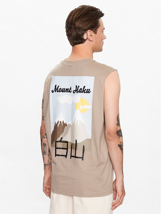 Only & Sons Only & Sons Tank top 22026088 Μπεζ Relaxed Fit