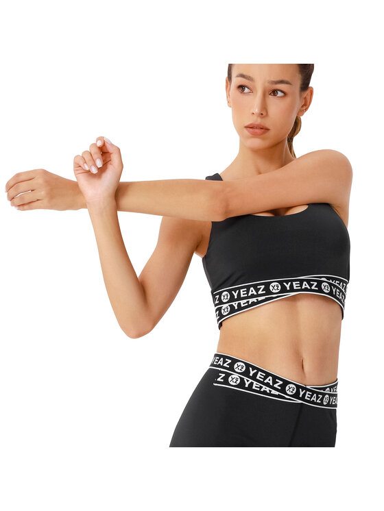 Yeaz Yeaz Tank top REVOLUTE Tank-Top Czarny Slim Fit