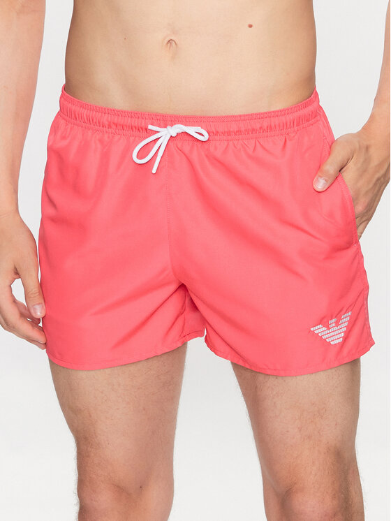 Emporio Armani Underwear Kopalne hlače 211752 3R438 00776 Rdeča Regular Fit