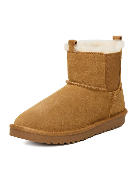 DeeZee DeeZee Škornji za sneg DZ-77 CAMEL Rjava