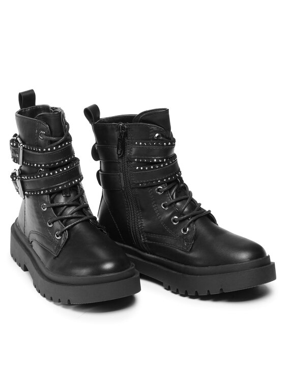 DeeZee DeeZee Trapper stila apavi CS5592-09 Melns