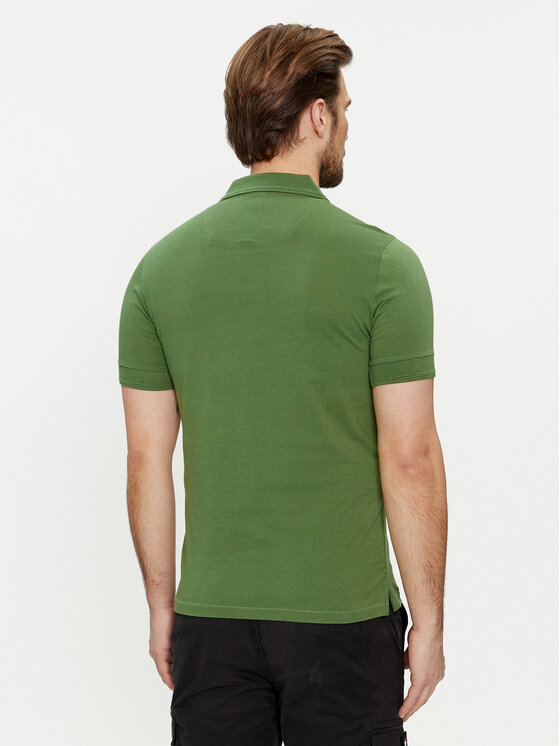 REPLAY Replay Polo M6548.000.23070 Zielony Regular Fit