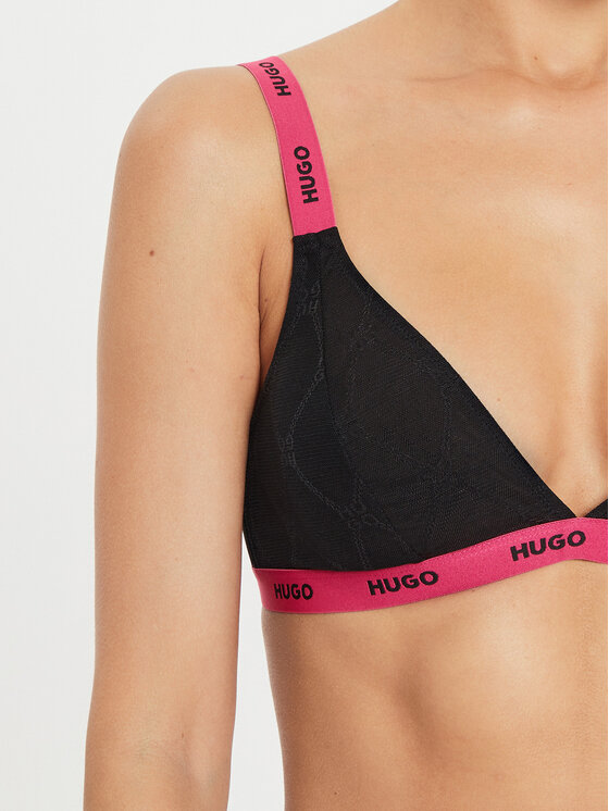 HUGO Hugo Podprsenka Bralette 50520209 Černá