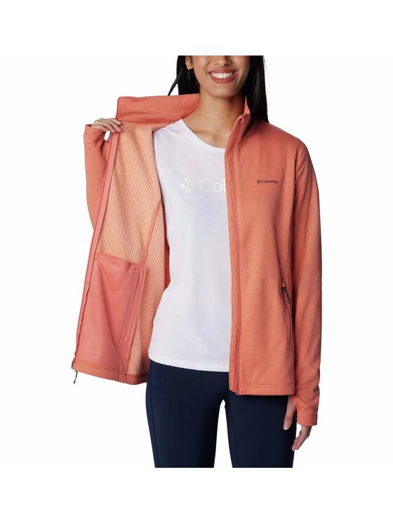 Columbia Columbia Bluza 195971 Pomarańczowy Regular Fit
