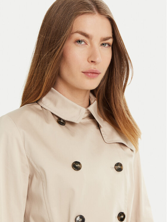 Marella Marella Tenchcoat Roseto 2513021021 Beige Regular Fit
