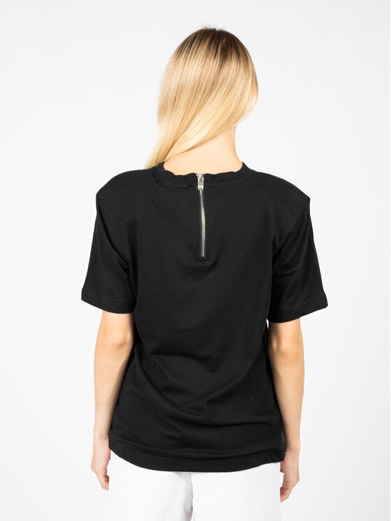 Silvian Heach Silvian Heach T-Shirt PGP21757TS Czarny Oversize