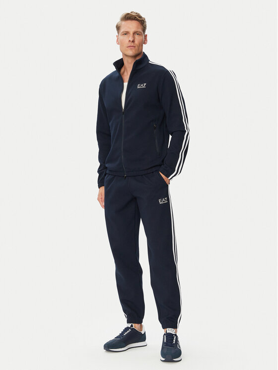 EA7 Emporio Armani EA7 Emporio Armani Dres 7M002490 AF26309 UB102 Granatowy Regular Fit