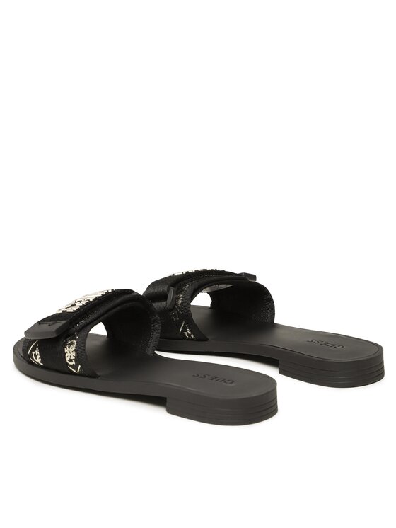 Guess Guess Šľapky Elyze2 FL6E2L FAL19 Čierna
